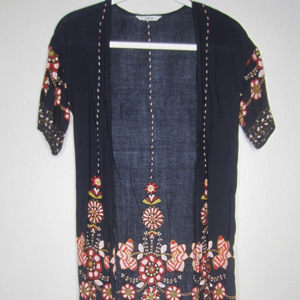 Kids Kimono Beach cover up - Size 9Y